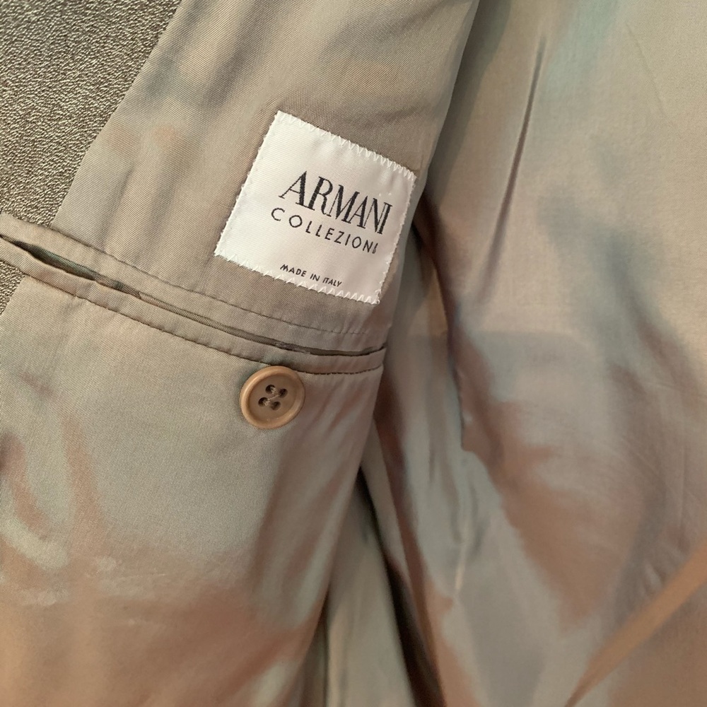 - Armani Collezione brown men’s blazer - Picture 5 of 8
